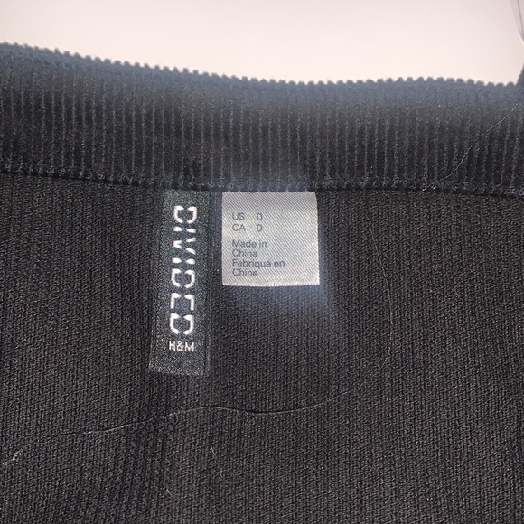 🔥💎H&M Size 0 Corduroy Dress 💎🔥 - Picture 3 of 5